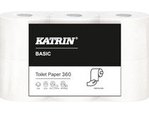 Toalettpapper Katrin Basic Toilet 360 42 rullar/bal