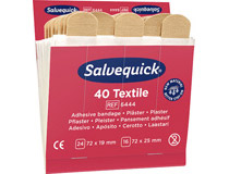Plåsterrefill Salvequick 6444 textil 6x40st/fp